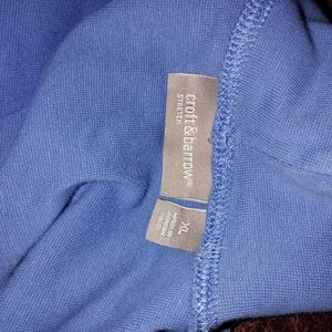Croft & Barrow Blue Turtleneck Sweater